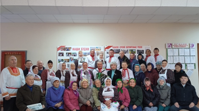 День пожилых людей в Чувашско-Тимяшском ЦСДК