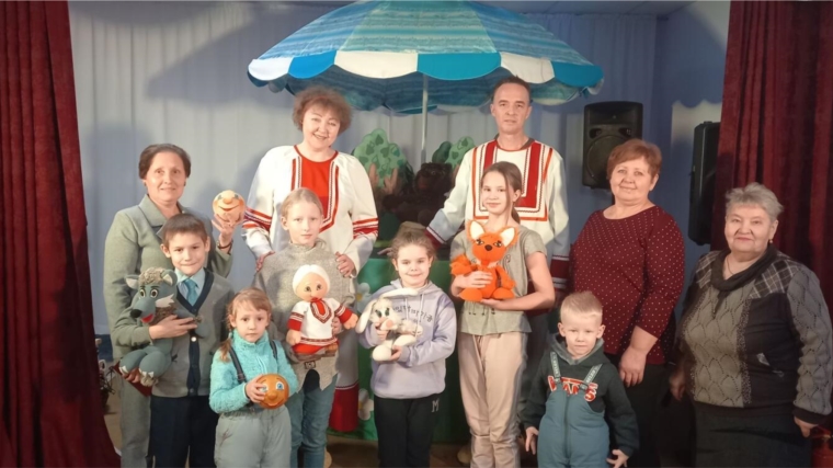6 декабря в Антипинский СДК приехал Чувашский государственный театр кукол