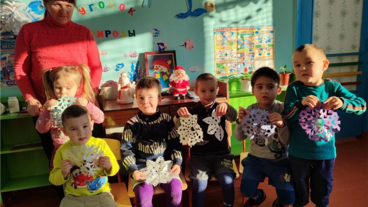 День снежинок в детском саду "Колобок"