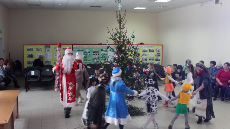 «Новогодние приключения Деда Мороза и Снегурочки» в Сутчевском ЦСДК