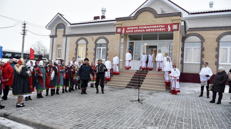 Состоялась торжественная церемония открытия Новочурашевского сельского Дома культуры