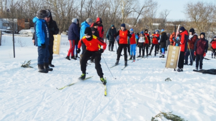В селе Лащ-Таяба прошло первенство Яльчикского муниципального округа по лыжным гонкам