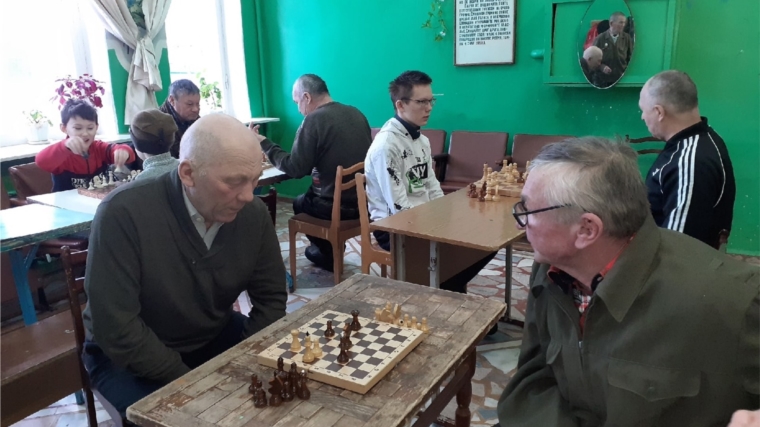 Шахматный турнир в Юнгинском СДК
