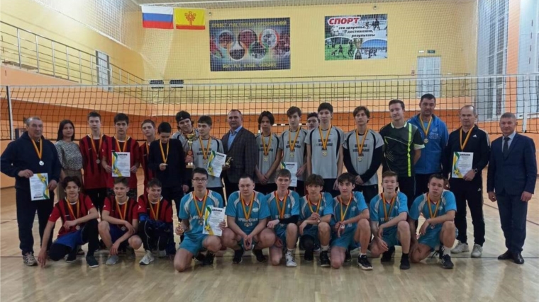 Завершился муниципальный этап чемпионата "Школьная волейбольная лига Чувашской Республики"