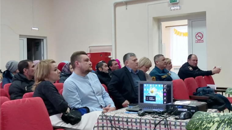 09 февраля состоялось собрание граждан с жителями села Чутеево и деревни Новое Ишино.