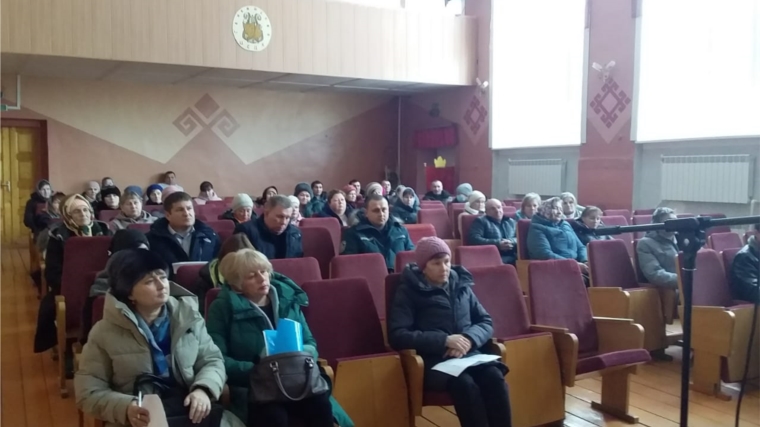 Информационная группа встретилась с жителями Хозанкинского территориального отдела