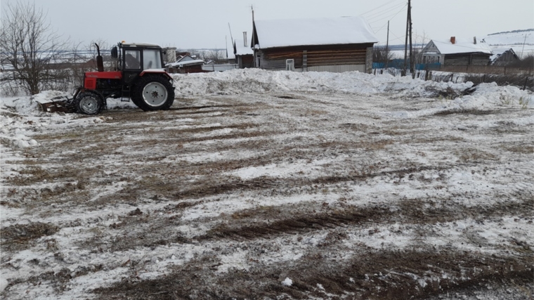 В деревне Козыльяры подготовили строительную площадку для строительства современного здания фельдшерско-акушерского пункта
