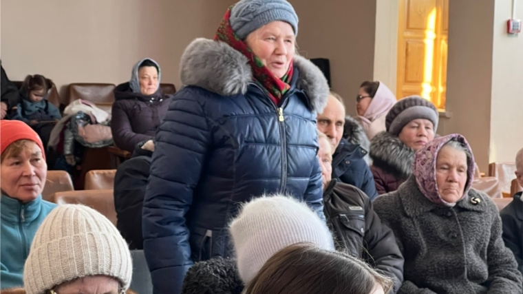 Состоялась встреча с жителями Климовского сельского поселения