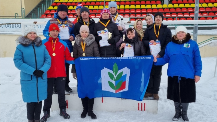 Первенство по лыжным гонкам Чебоксарского муниципального округа среди работников образования