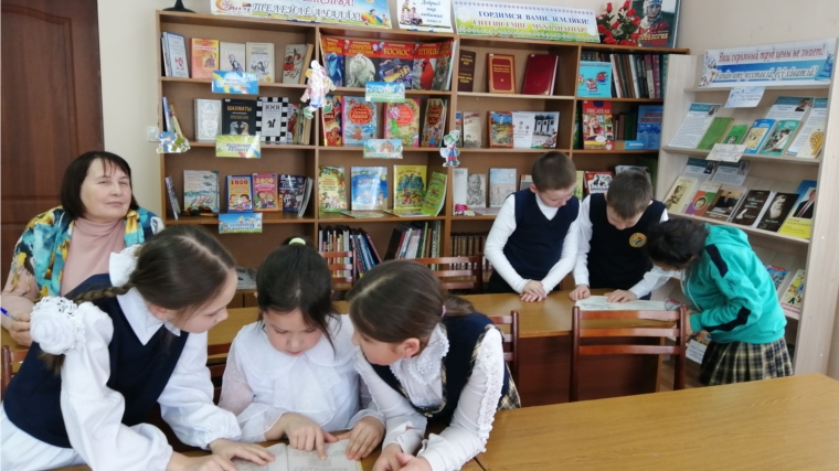В Шатьмапосинской библиотеке прошла литературная интерактивная игра «Такой вот Ушинский»