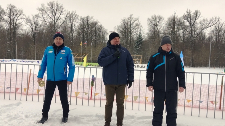 Чемпионат и первенство Чебоксарского муниципального округа по лыжным гонкам в эстафете