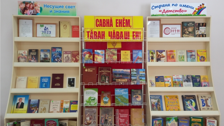 Книжные выставки в Александровской сельской библиотеке.