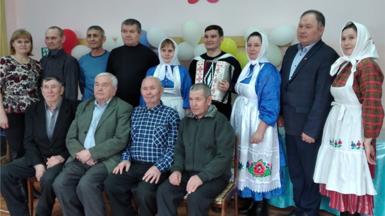Житель деревни Полевые Буртасы Гаврил Венедиктов отметил 90-летний юбилей