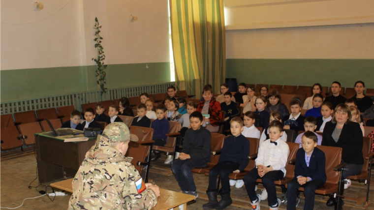 Урок мужества в Юнгинском СДК