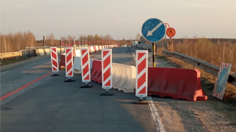 В Шумерлинском муниципальном округе на автомобильной дороге «Сура» начаты работы по ремонту путепровода через железнодорожный переезд