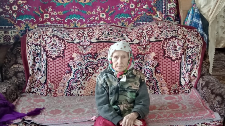 10 мая 2023 года, 95 лет исполнилось ветерану труда, труженице тыла, жительнице деревни Чепкас-Ильметево Козловой Ольге Никандровне.