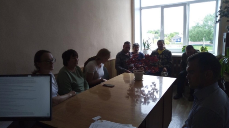 В администрации территориального отдела состоялось заседание организационного комитета.