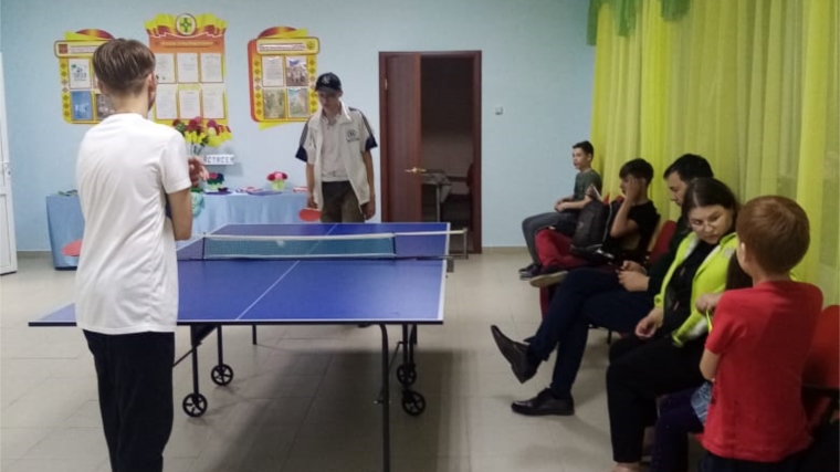 В Верхнедевлизеровском СДК прошёл турнир по настольному теннису среди школьников