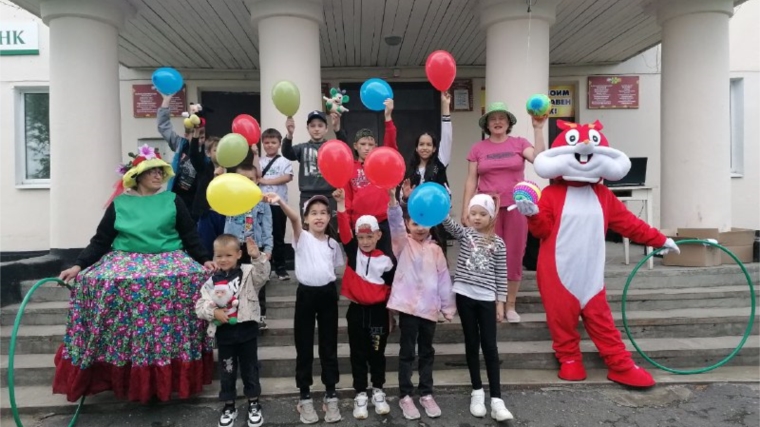 Спортивный праздник для детей «Детство – это смех и радость» в Напольнокотякском СДК.