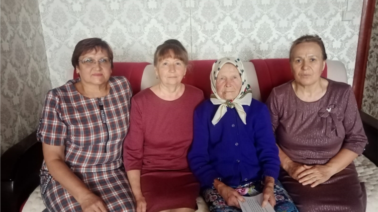 90-летний юбилей отметила жительница с. Байдеряково Можаева Роза Семеновна.