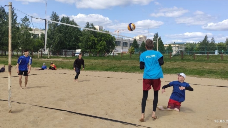 Первенство Чувашской Республики по пляжному волейболу (2х2) среди юношей 2005 г.р.