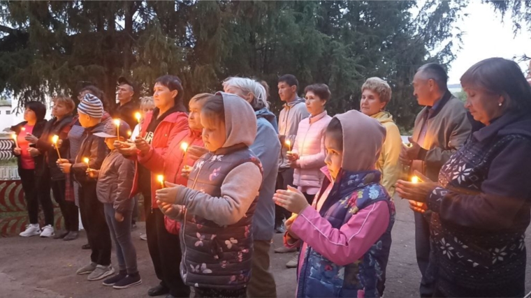 Акция - митинг "Свеча памяти"