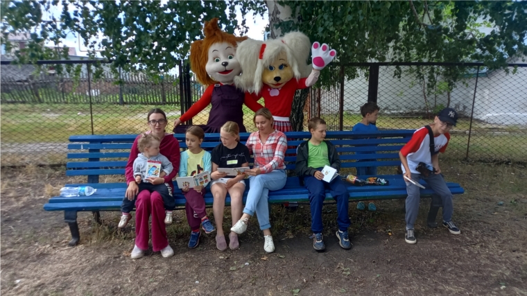 Игровая программа "Мы читаем и играем" для детей в Малокошелеевской сельской библиотеке
