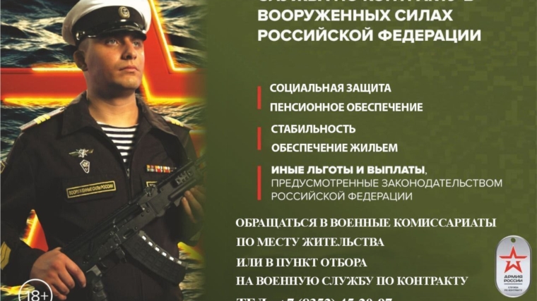 Служба по контракту Вооруженных Силах Российской Федерации