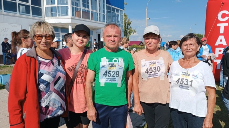 Всероссийский день бега «Кросс Нации» прошел в Ибресинском округе