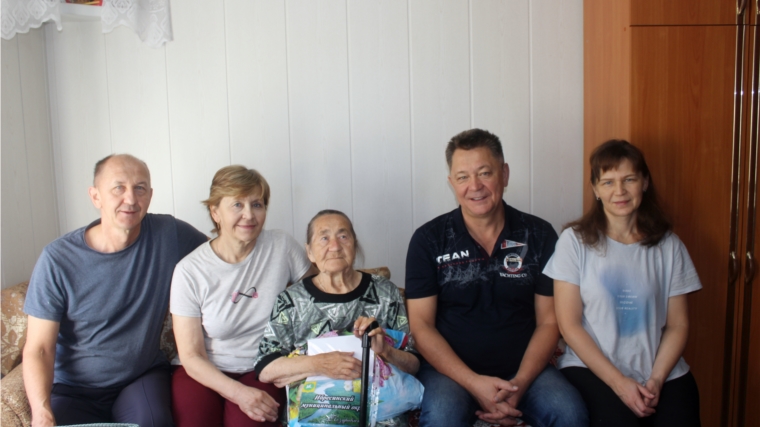 Анастасия Кафорина отметила 90 -летний юбилей