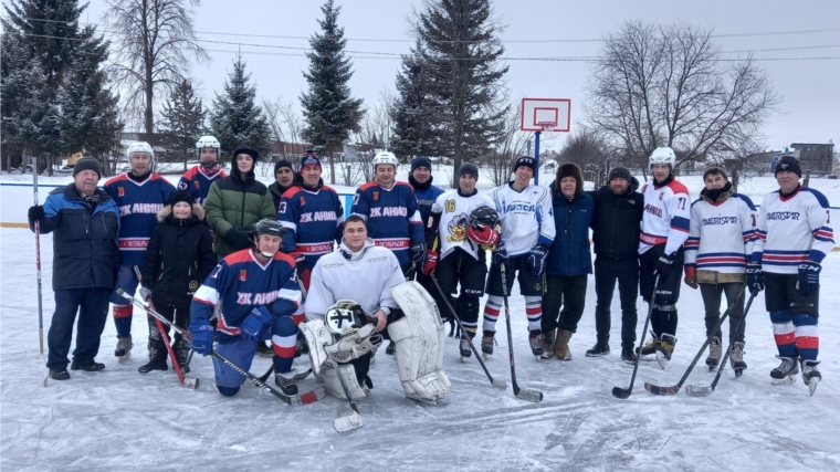Открытие хоккейного сезона в Октябрьском территориальном отделе