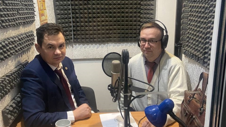 Александр Рыбаков дал интервью в эфире «Национального радио Чувашии»