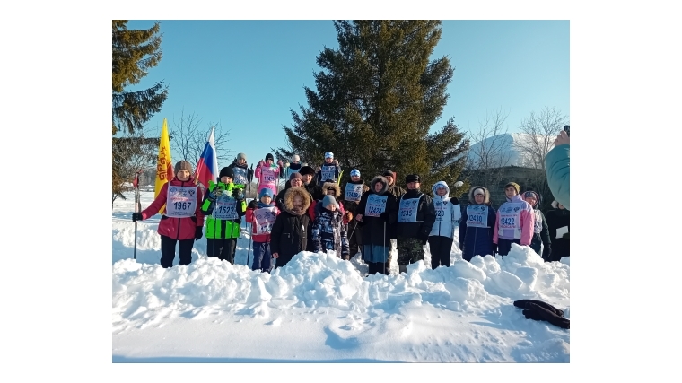 На территории Чукальского территориального отдела прошла массовая лыжная гонка "Лыжня России"
