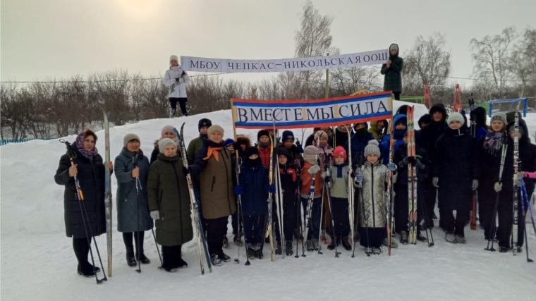 «Лыжня России – 2024» в Чепкас-Никольском территориальном отделе.