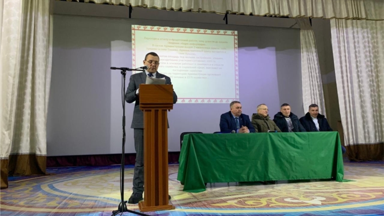15 февраля 2024 года состоялся сход граждан в с.Урмаево и в с.Токаево.