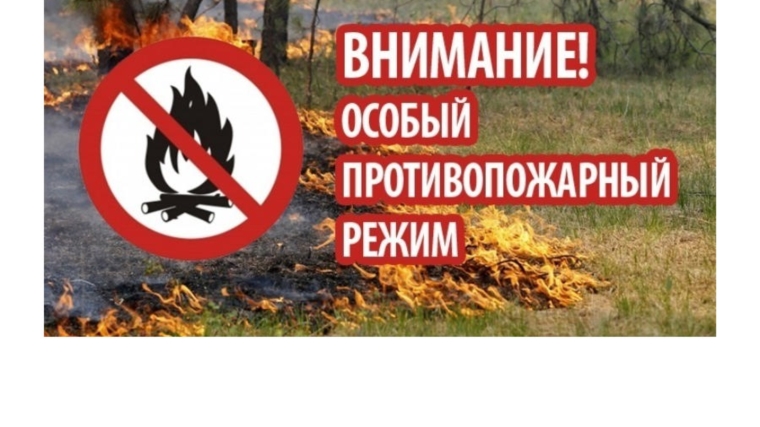 С 10 апреля на территории Чувашской Республики установлен особый противопожарный режим