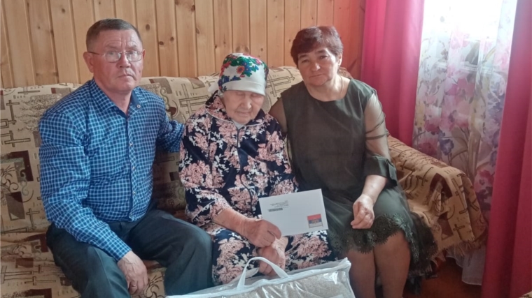 Жительнице деревни Тоскаево Ивановой Лидии Лукиничне исполнилось 95 лет