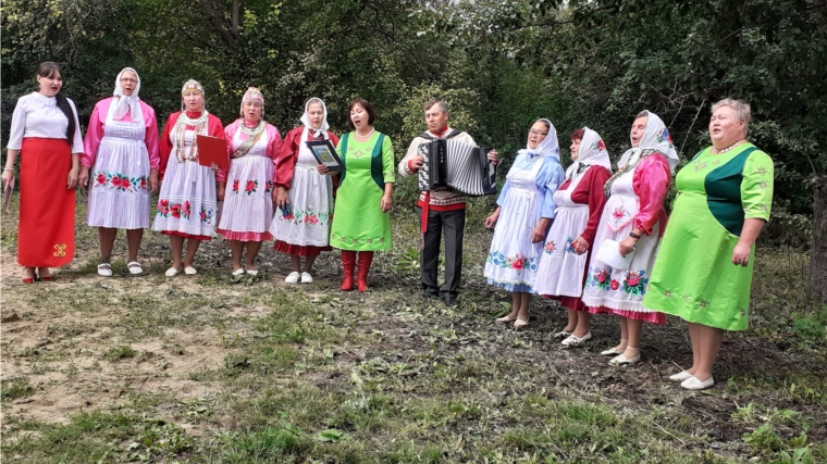 Фольклорный час «Три спаса - три запаса» в д. Степные Шихазаны Новочелны – Сюрбеевского ТО