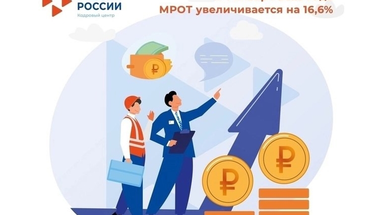 В России с 1 января 2025 года увеличится минимальный размер оплаты труда