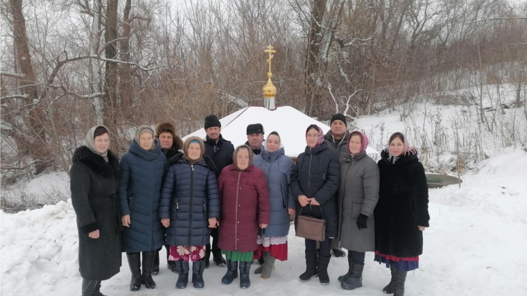 Крещение господне в селе Большая Таяба