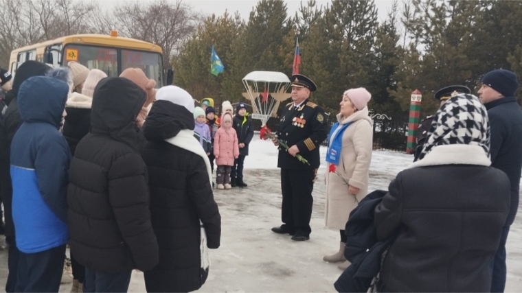 Траурный митинг в день памяти в честь инженера-вице-адмирала В.П. Разумова состоялся в селе Старочелны-Сюрбеево