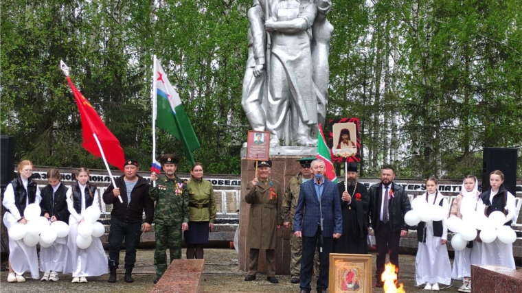 Праздничный митинг в честь 80-летия Великой Победы