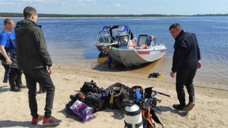 Водолазное обследование пляжа г. Новочебоксарск