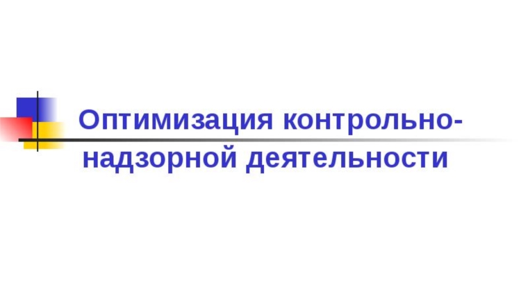 Уполномоченный выступил по тематике оптимизации контрольно-надзорной деятельности