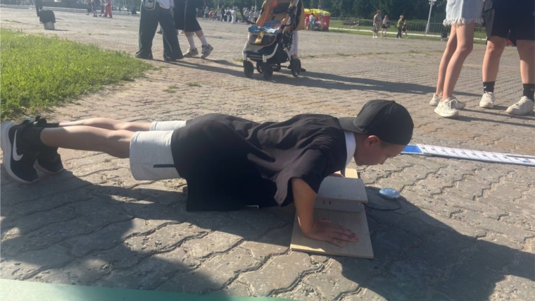 День семьи, любви и верности на Соборной площади