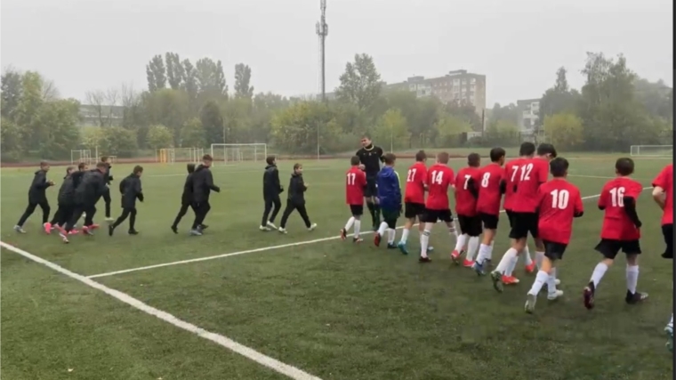 Первенство Чувашской Республики по футболу среди юношей 2012-2013 г.р.