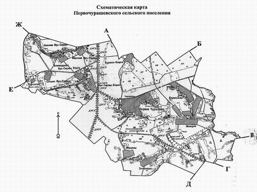 Передское сельское поселение карта