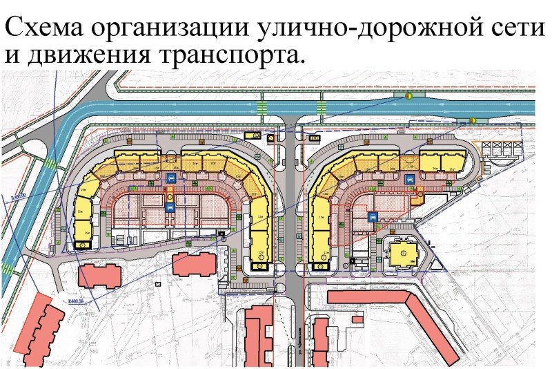 Проект планировки территории улично дорожной сети