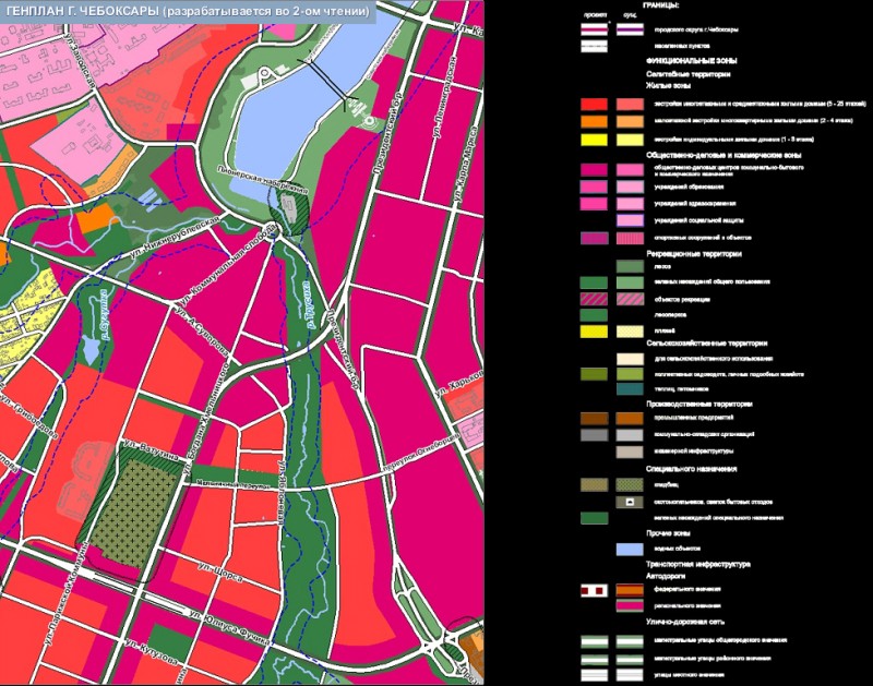 Генеральный план чебоксарского городского округа до 2035 года