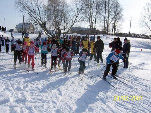 Лыжный фестиваль на территории сельского поселения